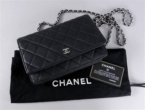 chanel cavier wallet|Chanel caviar wallet on chain.